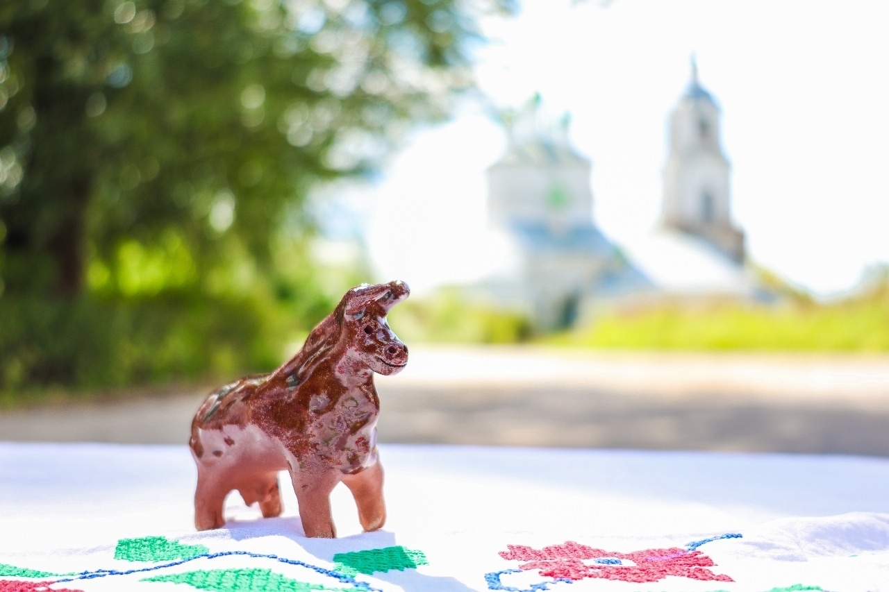 Авторская игрушка по мотивам вырковской