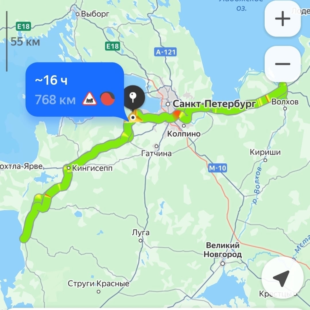 Наше путешествие на Яндекс.картах