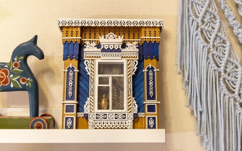 Деревянная сборная модель наличника. Фото: nalichniki.com